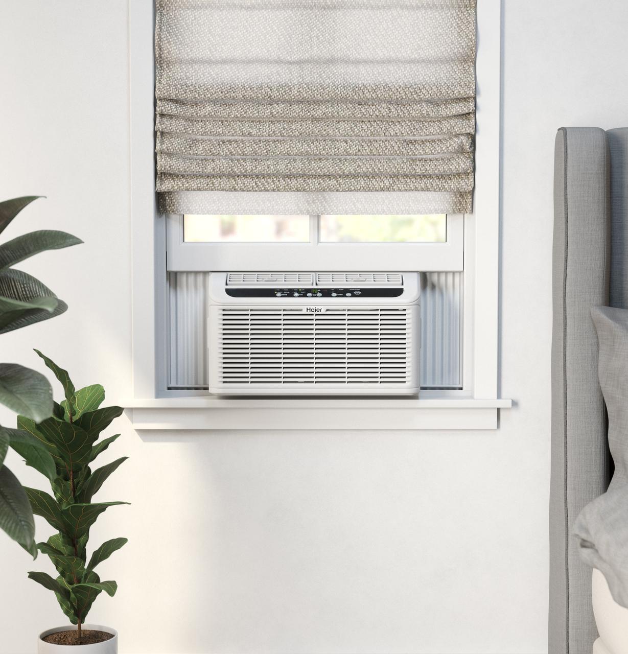ESAQ406TZ Haier ENERGY STAR® 6,200 BTU Ultra Quiet Window Air Conditioner for Small Rooms up to 250 sq. ft.