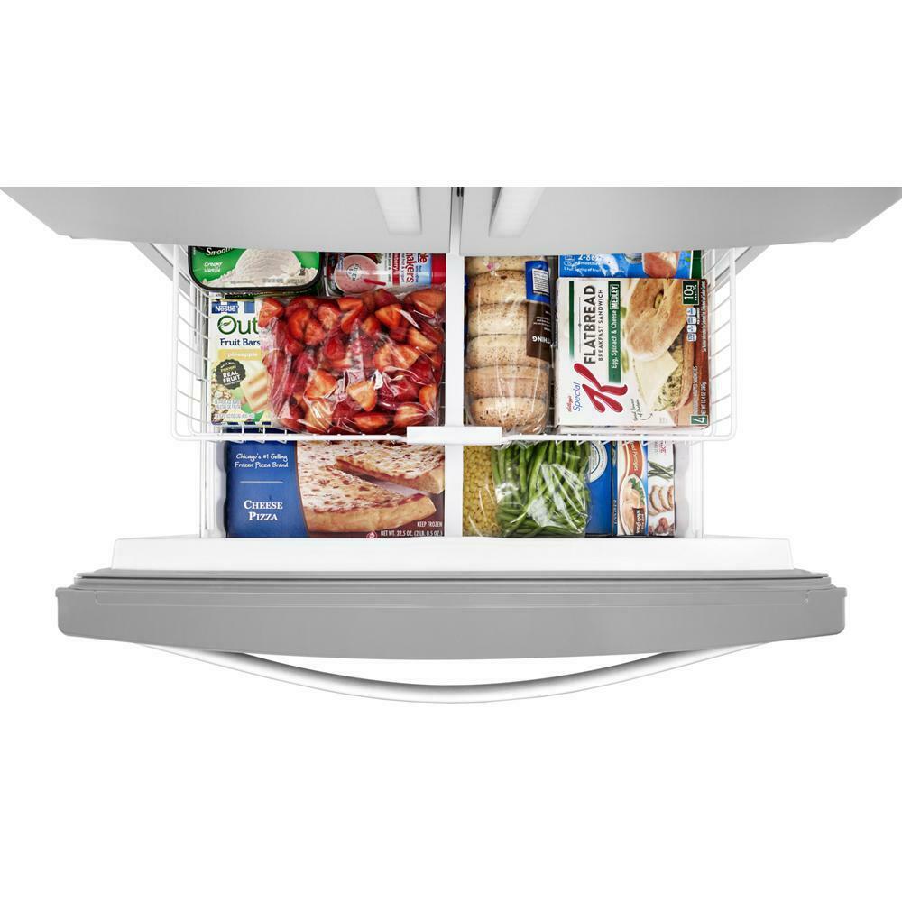 Whirlpool WRF555SDFZ 36-inch Wide French Door Refrigerator - 25 cu. ft.