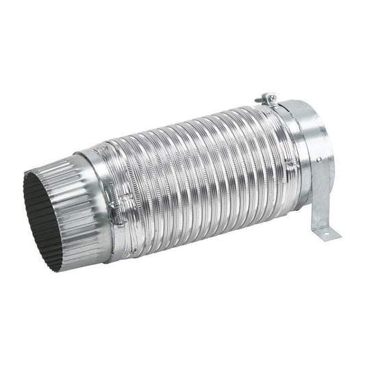 Whirlpool 279823 24"/27" Washer/Dryer Side Vent Kit with 1 straight duct, 2 hose clamps with screws, 1 mounting screw, and 1 clip