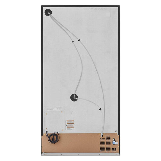 Kitchenaid KRSF705HBS 24.8 cu ft. Side-by-Side Refrigerator with Exterior Ice and Water and PrintShield™ Finish