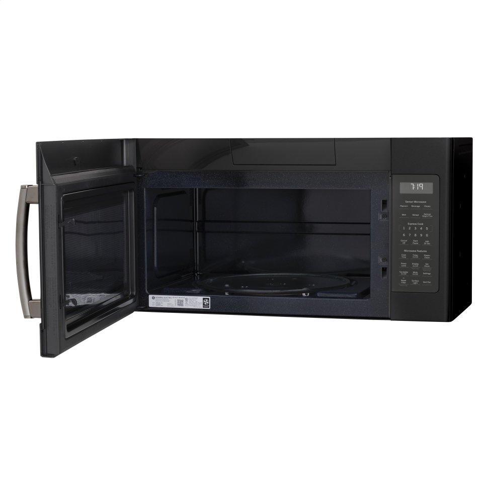 JNM7196FLDS GE® 1.9 Cu. Ft. Over-the-Range Sensor Microwave Oven with Recirculating Venting