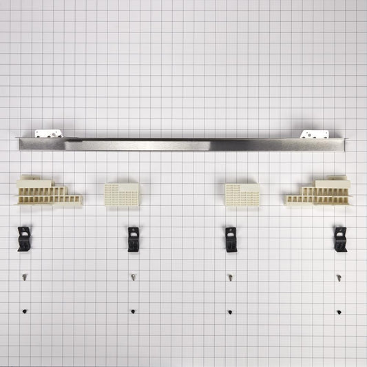 Whirlpool W10837591 30" Stainless Steel Flush Install Trim Kit