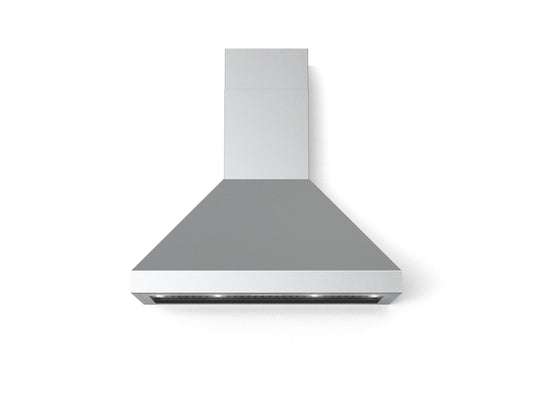 Verona VECHW36GSS 36" Designer Chimney Wall Hood- 600 CFM - 4 Speeds