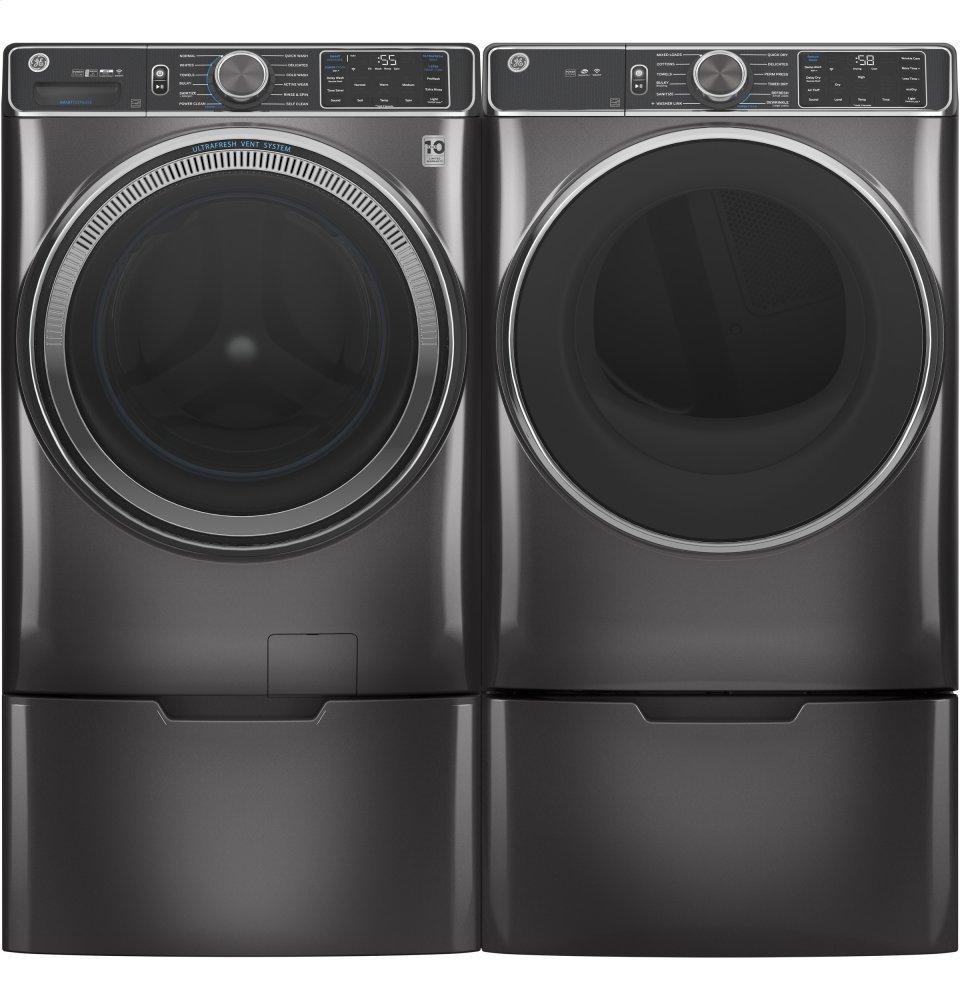 GE® 7.8 cu. ft. Capacity Smart Front Load Electric Dryer with Steam and Sanitize Cycle