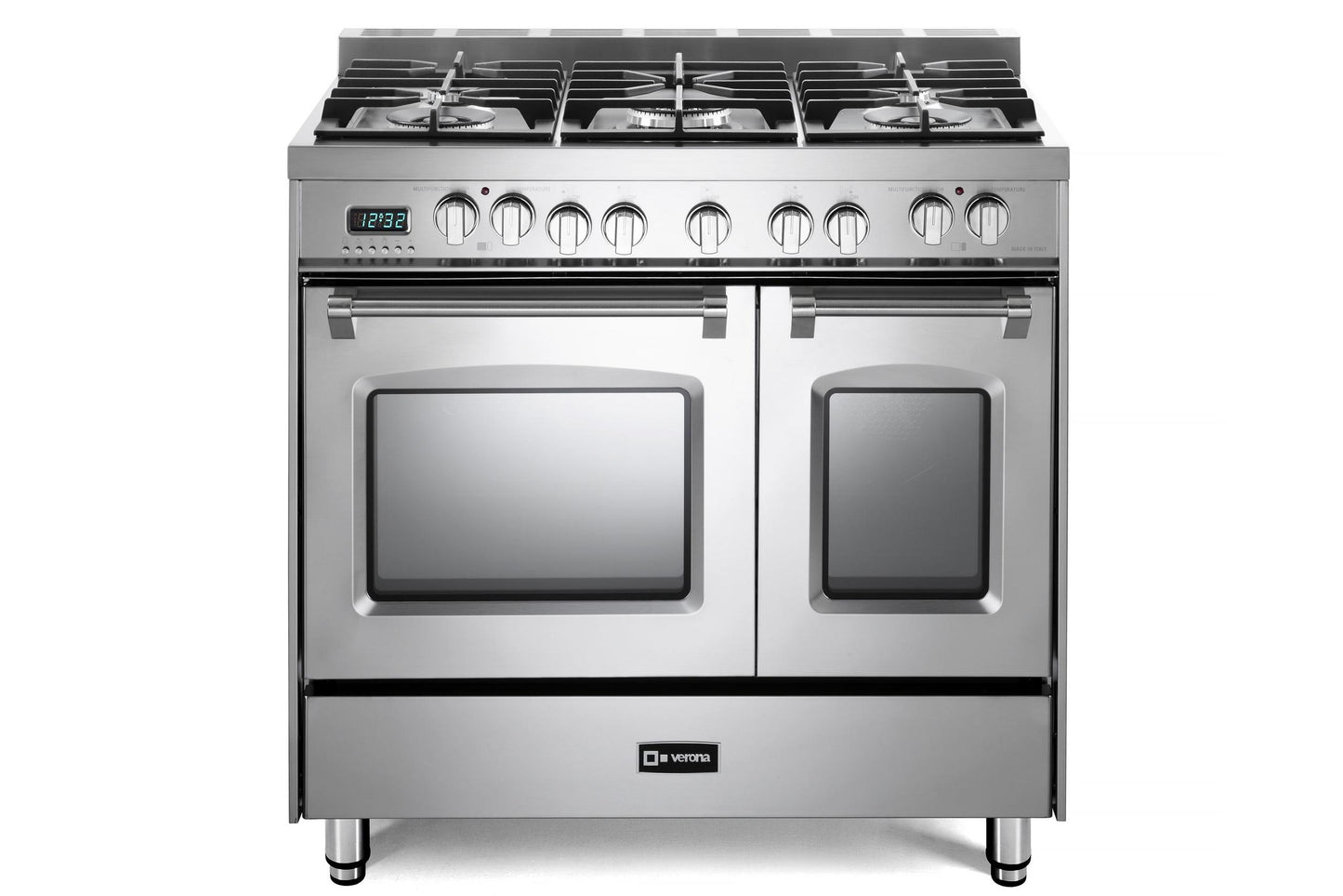 Verona VPFSGE365DSS Prestige 36" Dual Fuel Double Oven Range - Stainless Steel