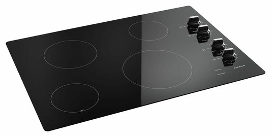 Amana AEC6540KFB 30-inch Electric Cooktop with Multiple Settings - Black