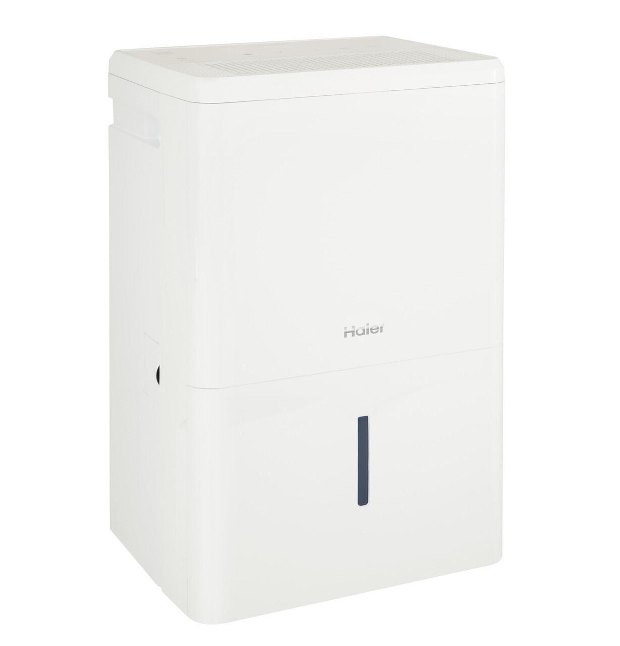 QDHR50LZ Haier ENERGY STAR® 50 Pint Portable Dehumidifier with Smart Dry for Wet Spaces