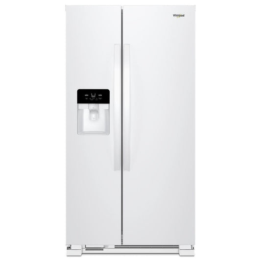 Whirlpool WRS325SDHW 36-inch Wide Side-by-Side Refrigerator - 25 cu. ft.