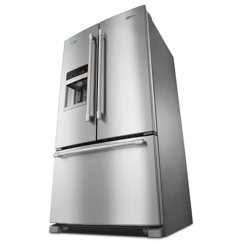Maytag 36- Inch Wide French Door Refrigerator with PowerCold® Feature - 25 Cu. Ft.