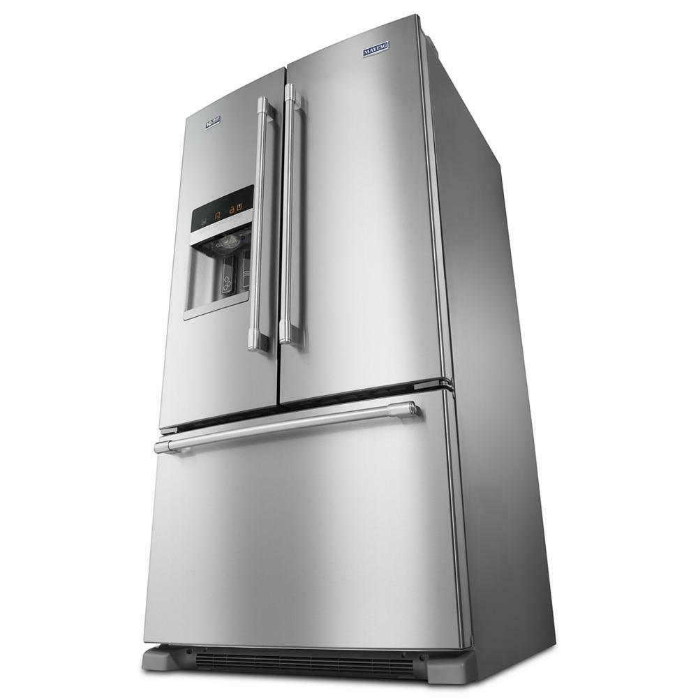 Maytag MFI2570FEZ 36-Inch Wide French Door Refrigerator with PowerCold® Feature - 25 Cu. Ft