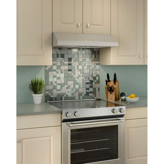 BCSEK136SS Broan 36-Inch 300 Max Blower CFM 1.5 Sones Stainless Steel Range Hood ENERGY STAR® certified