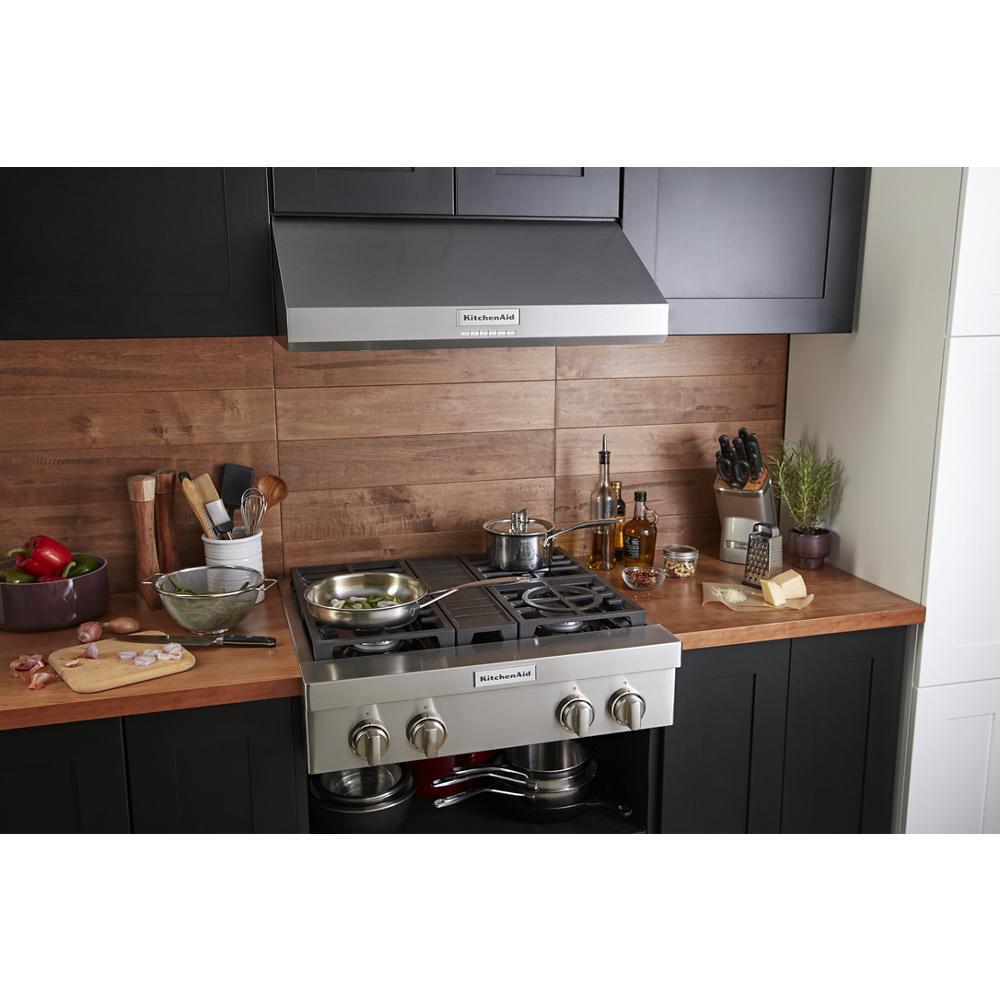 KCGC500JSS KitchenAid® 30'' 4-Burner Commercial-Style Gas Rangetop
