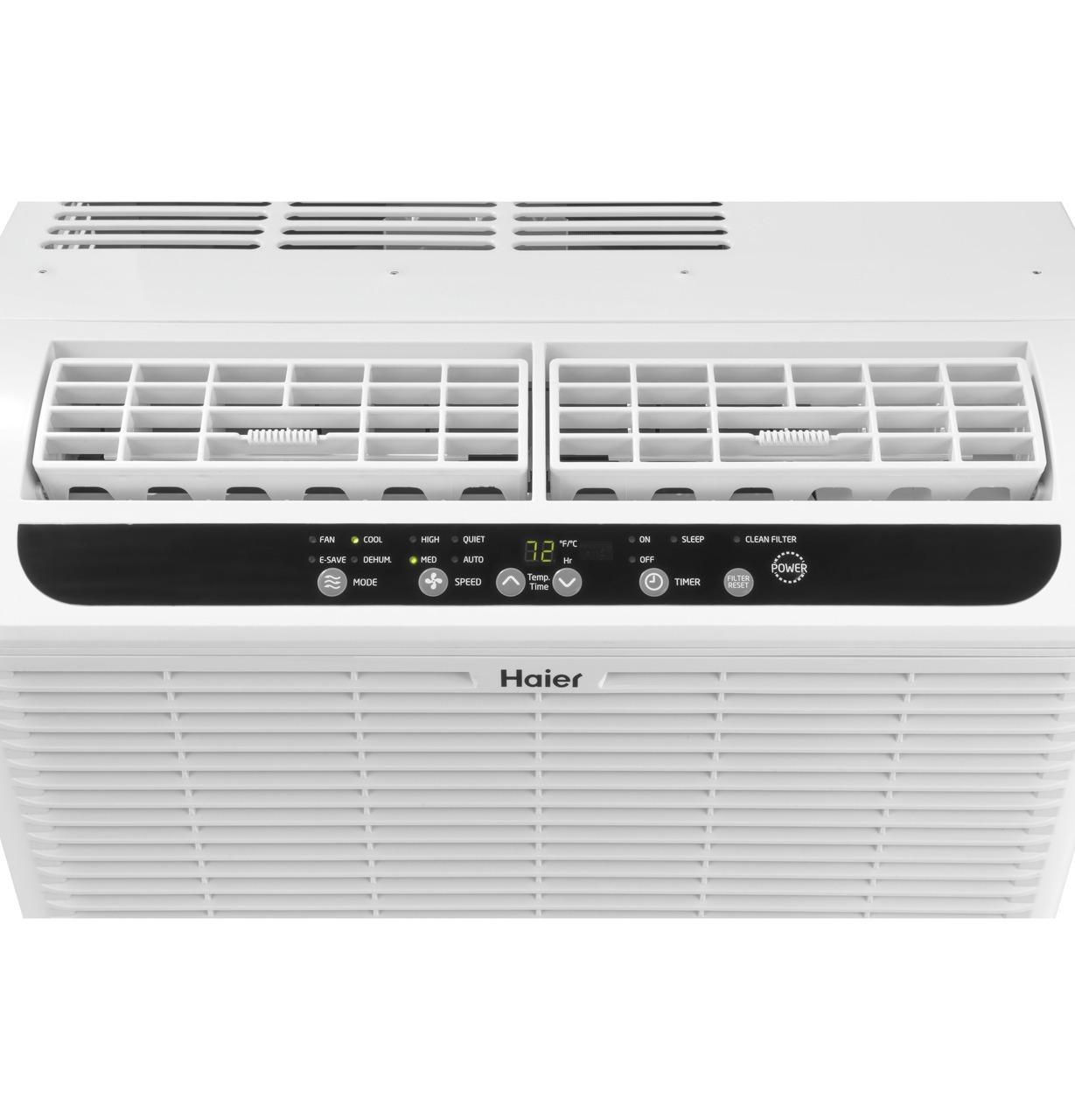 ESAQ406TZ Haier ENERGY STAR® 6,200 BTU Ultra Quiet Window Air Conditioner for Small Rooms up to 250 sq. ft.
