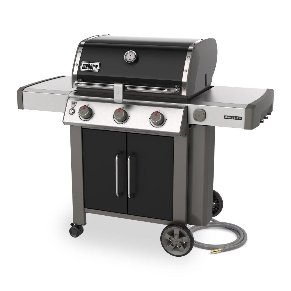 Weber 66015601 Genesis II EX-315 Gas Grill - Black Natural Gas