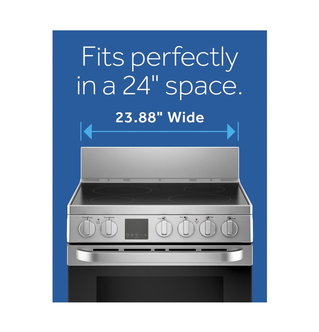 QAS740RMSS Haier ENERGY STAR® 24" 2.9 Cu. Ft. Electric Range