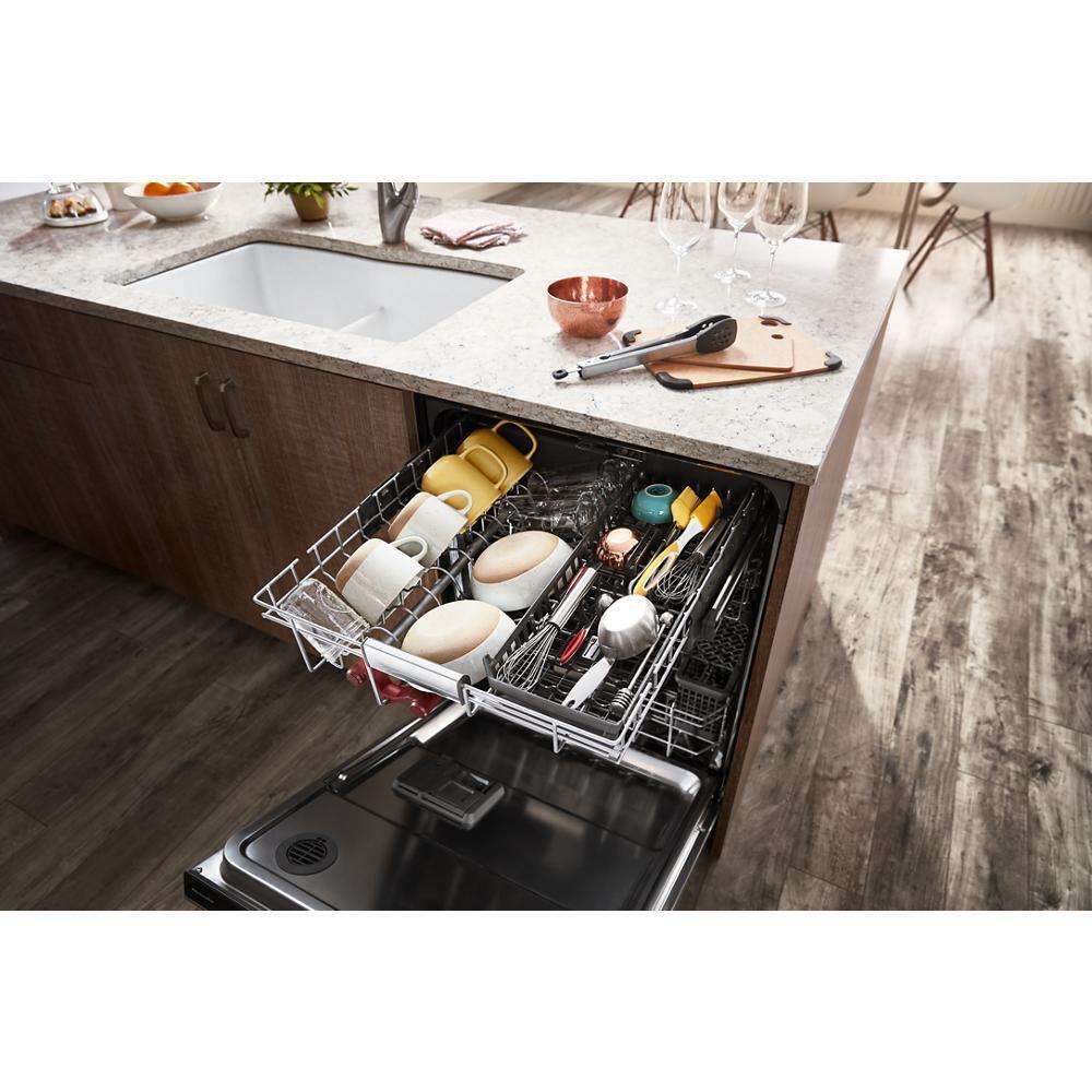 Kitchenaid KDPM604KBS 360(degree) Max Jets™ Third Rack Dishwasher with Fan-Enabled ProDry™ System, 44 dBA