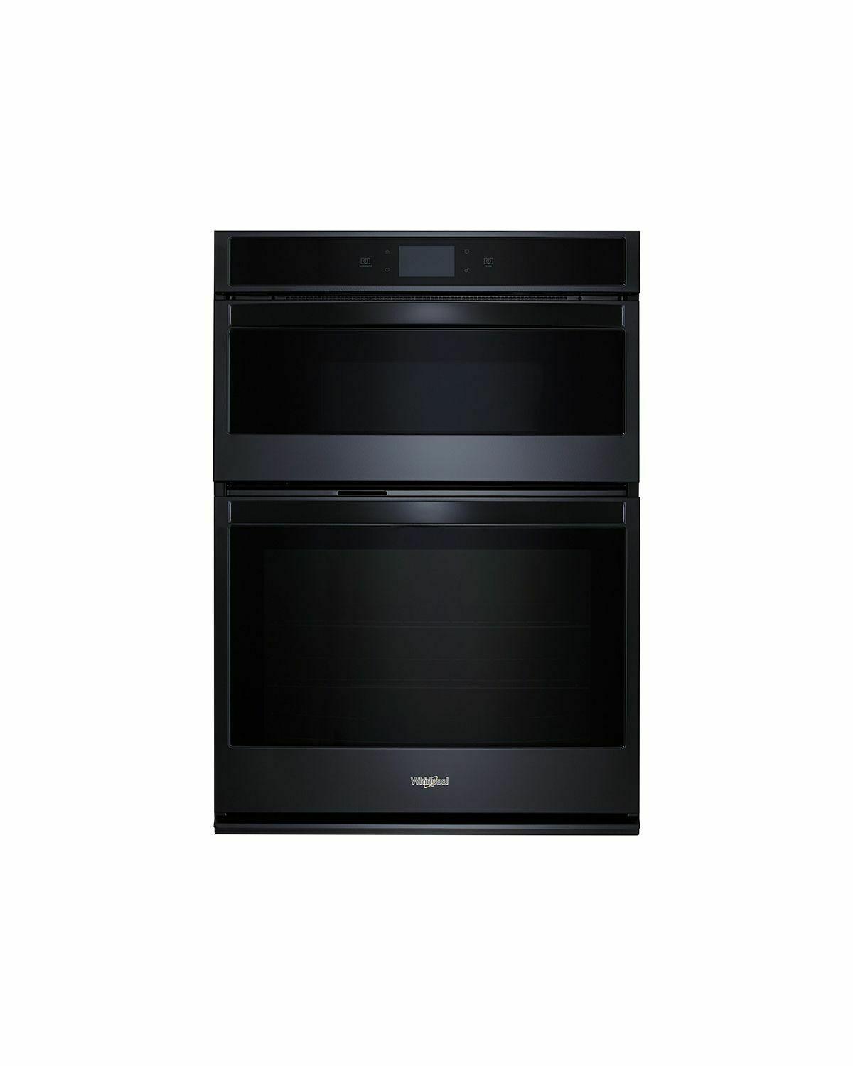Whirlpool 6.4 cu. ft. Smart Combination Wall Oven with Touchscreen - Black