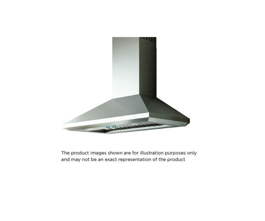 Elica ELN142S2 LEONE Wall Mount Range Hood 42" wide - 1200CFM