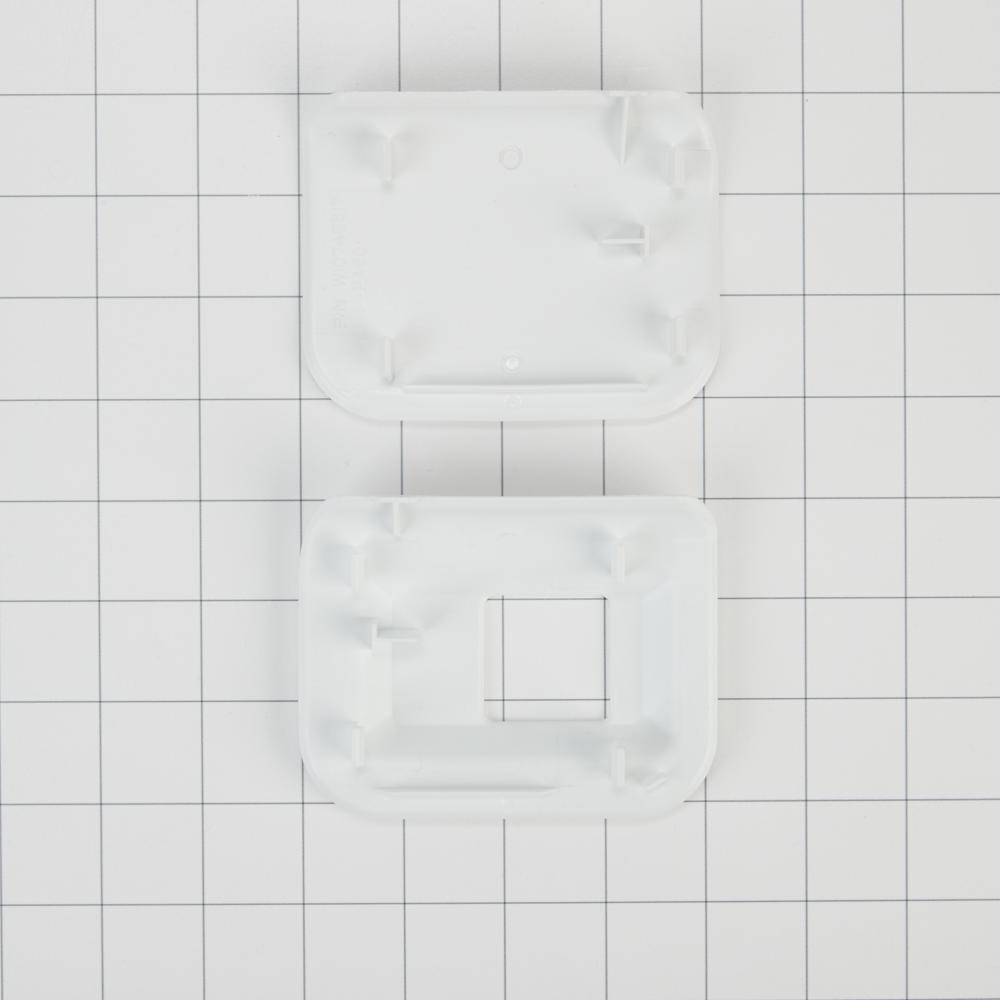 Whirlpool W10895133 Dryer Door Reversal Kit, white-colored, for Advantage Maytag models with magnets