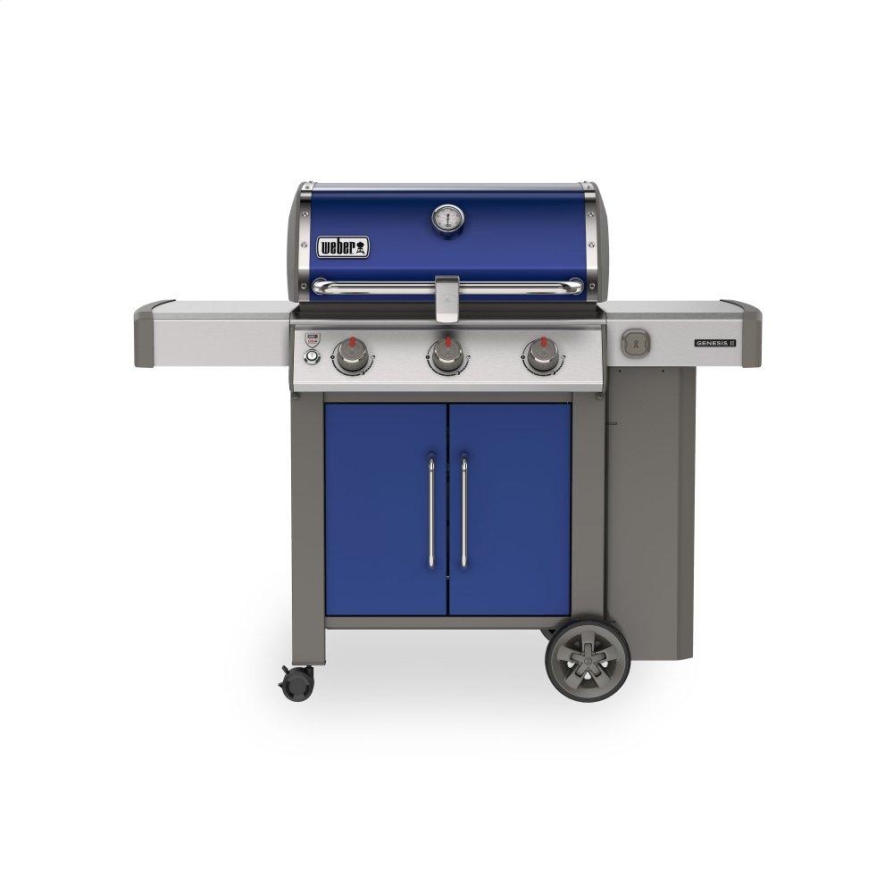 Genesis II SE-315 Gas Grill - Deep Ocean Blue LP