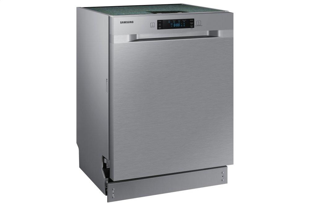 Samsung Front Control 52 dBA ADA Dishwasher in Stainless Steel