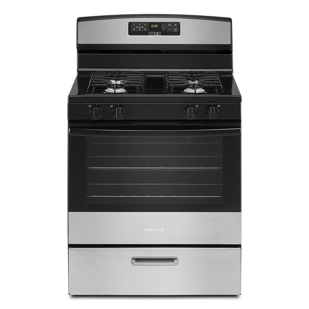 Amana 30-inch Gas Range with Bake Assist Temps