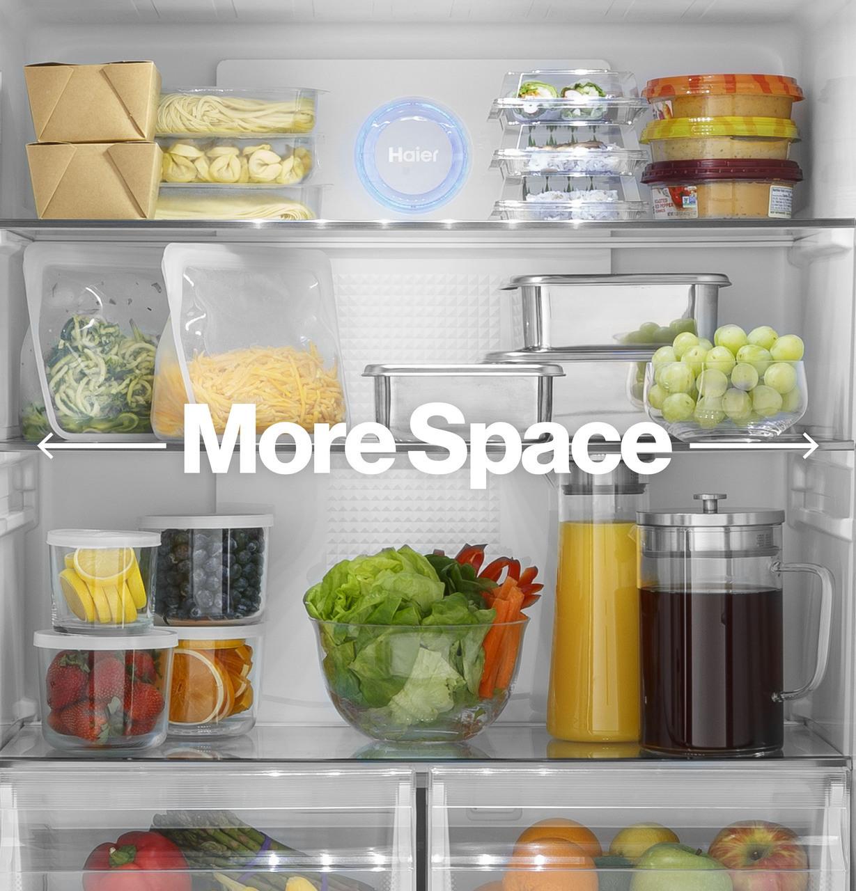 QHE16HYPFS Haier ENERGY STAR® 16.8 Cu. Ft. Quad Door Refrigerator