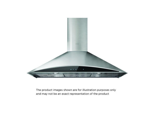 Elica EFG636S1 FOGLIA Wall Mount Range Hood 36" wide - 600CFM