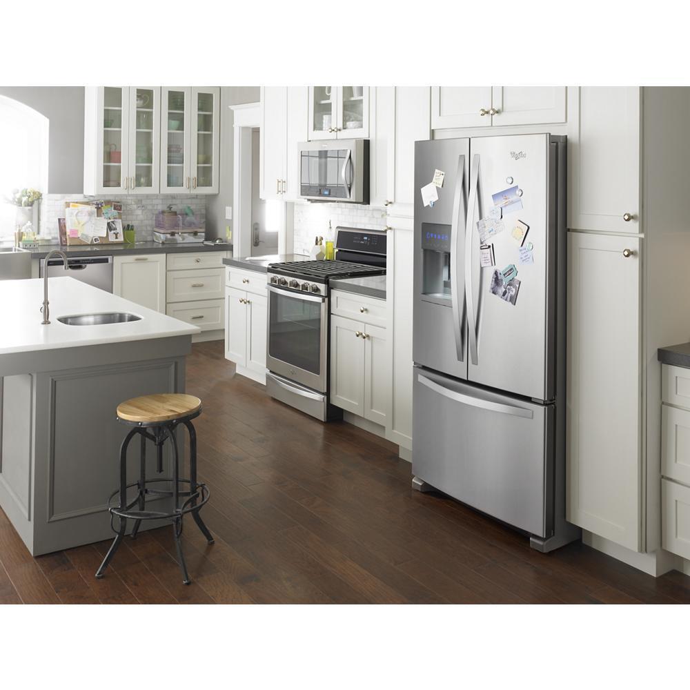 Whirlpool 36-inch Wide French Door Refrigerator - 25 cu. ft.