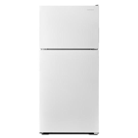 Amana ART308FFDW 30-inch Wide Top-Freezer Refrigerator with Garden Fresh™ Crisper Bins - 18 cu. ft.