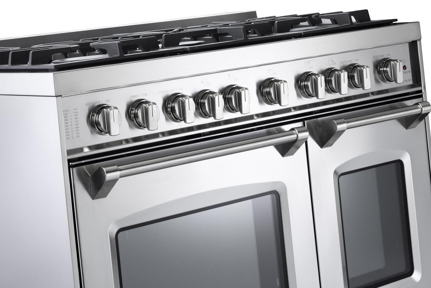 Verona VPFSGG365DSS Prestige 36" Gas Double Oven Range - Stainless Steel