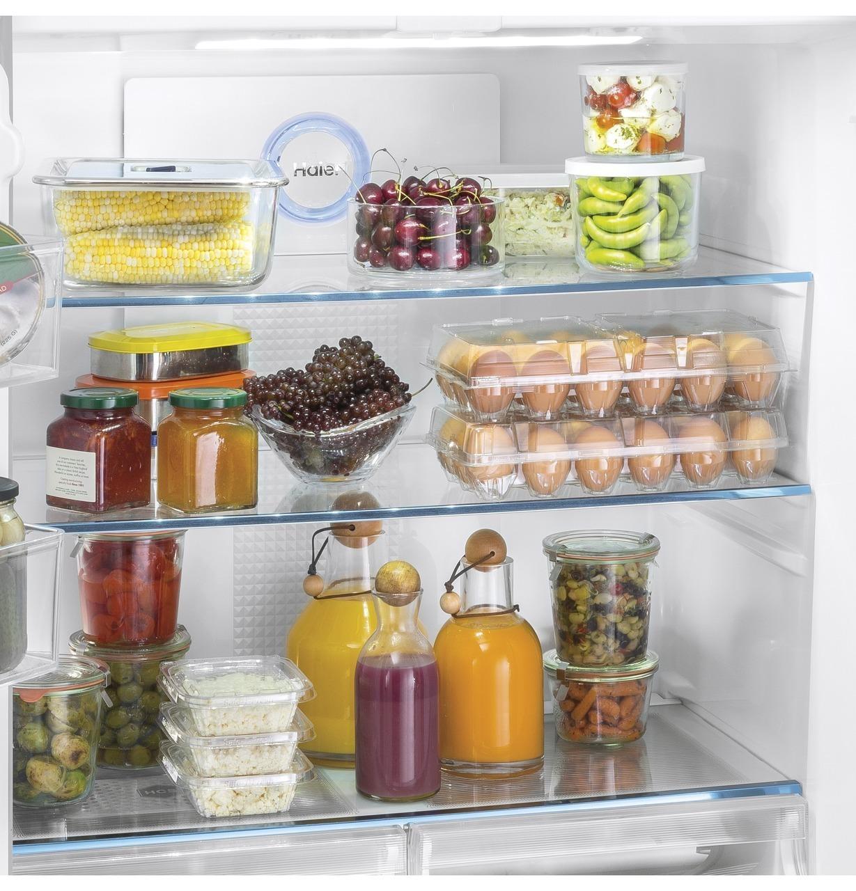 QHE16HYPFS Haier ENERGY STAR® 16.8 Cu. Ft. Quad Door Refrigerator