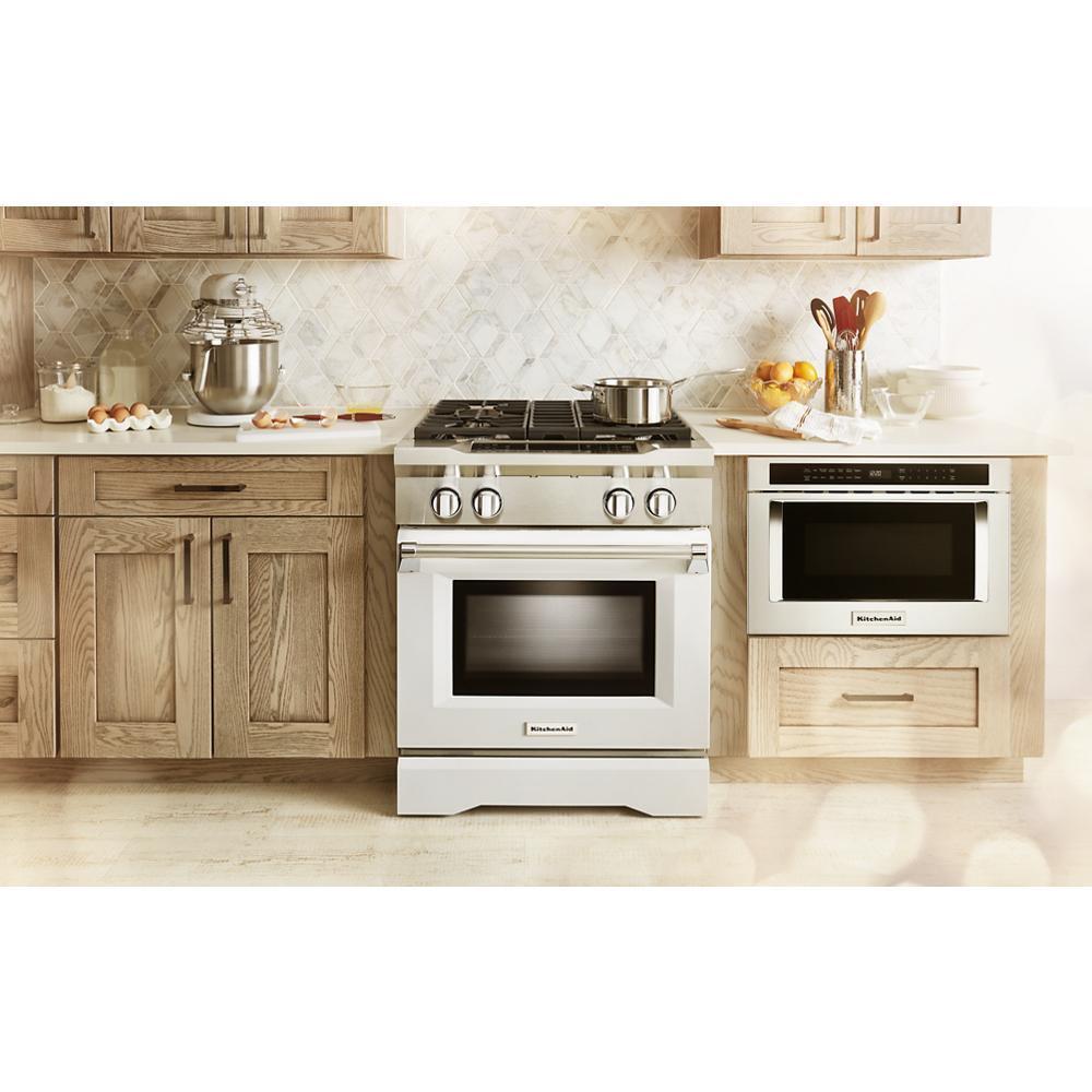 Kitchenaid KMBD104GSS 24" Under-Counter Microwave Oven Drawer