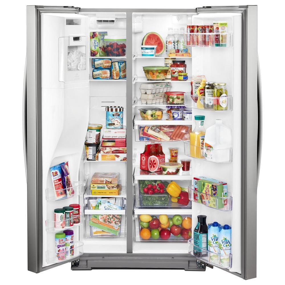 Whirlpool WRS571CIHZ 36-inch Wide Counter Depth Side-by-Side Refrigerator - 21 cu. ft.