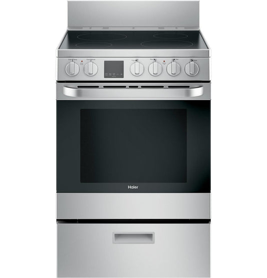 QAS740RMSS Haier ENERGY STAR® 24" 2.9 Cu. Ft. Electric Range