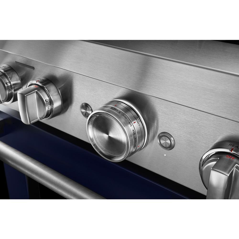 KFDC500JIB KitchenAid® 30'' Smart Commercial-Style Dual Fuel Range with 4 Burners