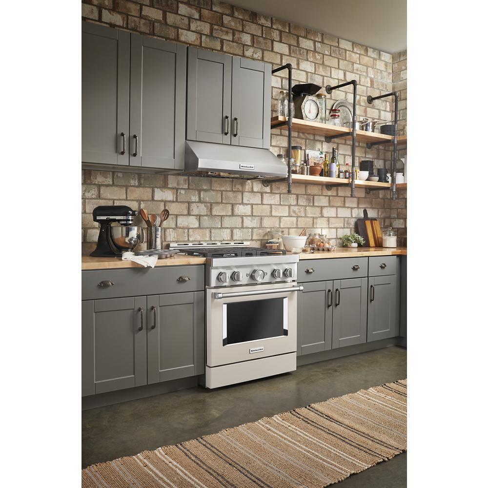 KFGC500JMH KitchenAid® 30'' Smart Commercial-Style Gas Range with 4 Burners