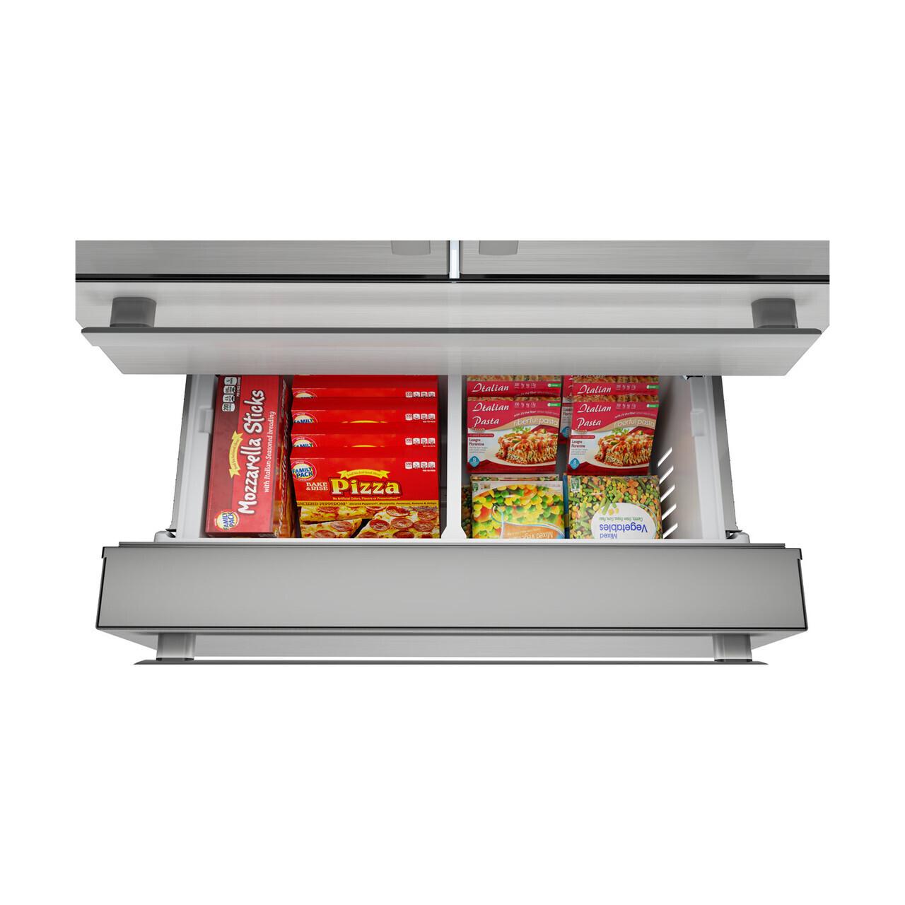 SJG2351FS Sharp French 4-Door Counter-Depth Refrigerator