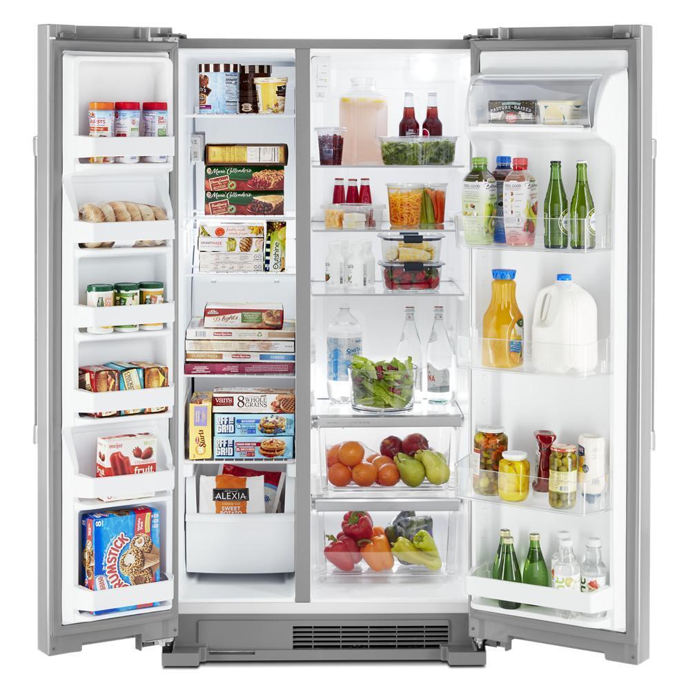 Maytag MSS25N4MKZ 36-Inch Wide Side-by-Side Refrigerator - 25 cu. ft.
