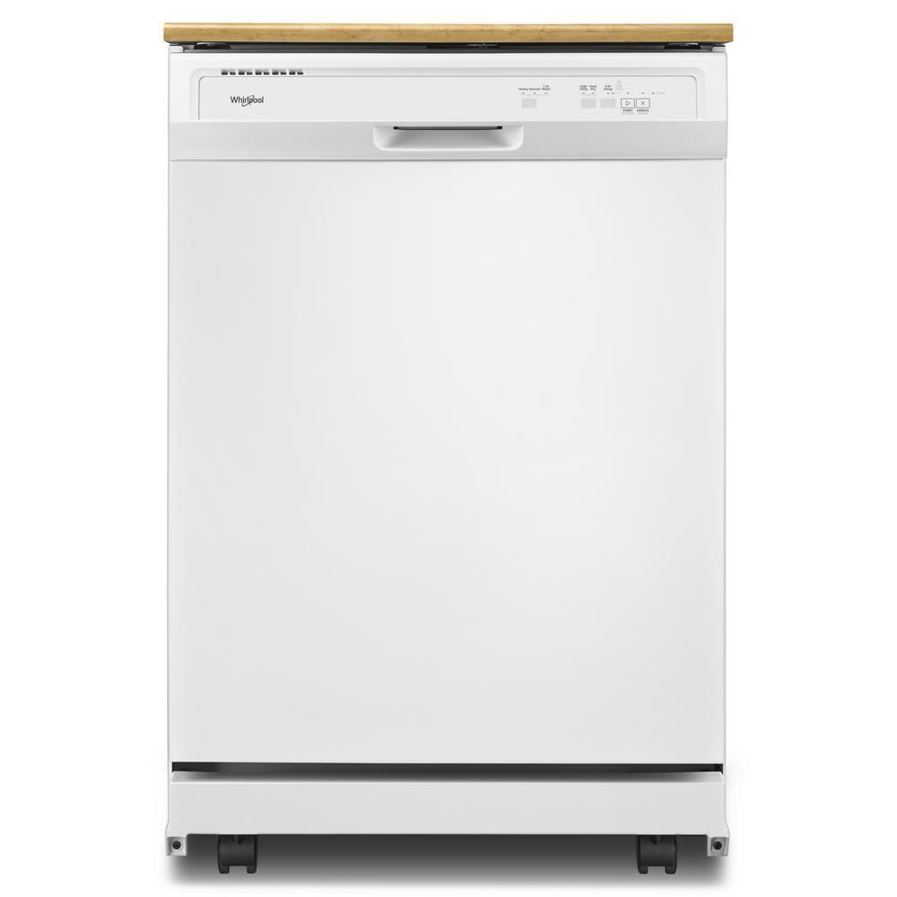 Whirlpool WDP370PAHW Heavy-Duty Dishwasher with 1-Hour Wash Cycle