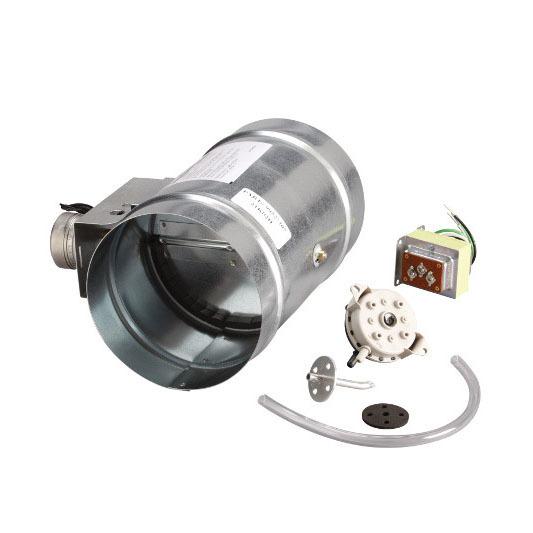 Broan MD10TU 10" Universal Automatic Make-Up Air Damper with Pressure Sensor Kit