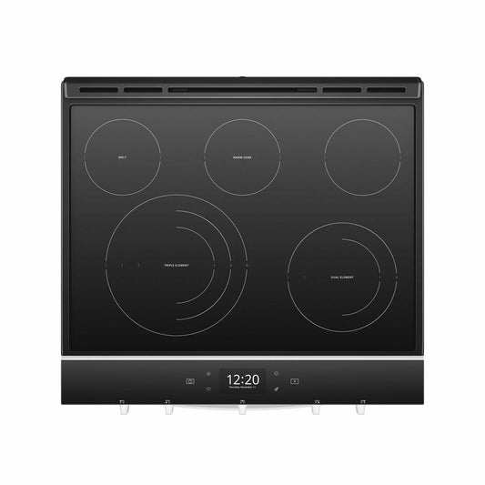 Whirlpool WEE750H0HW 6.4 cu. ft. Smart Slide-in Electric Range with Air Fry, when Connected