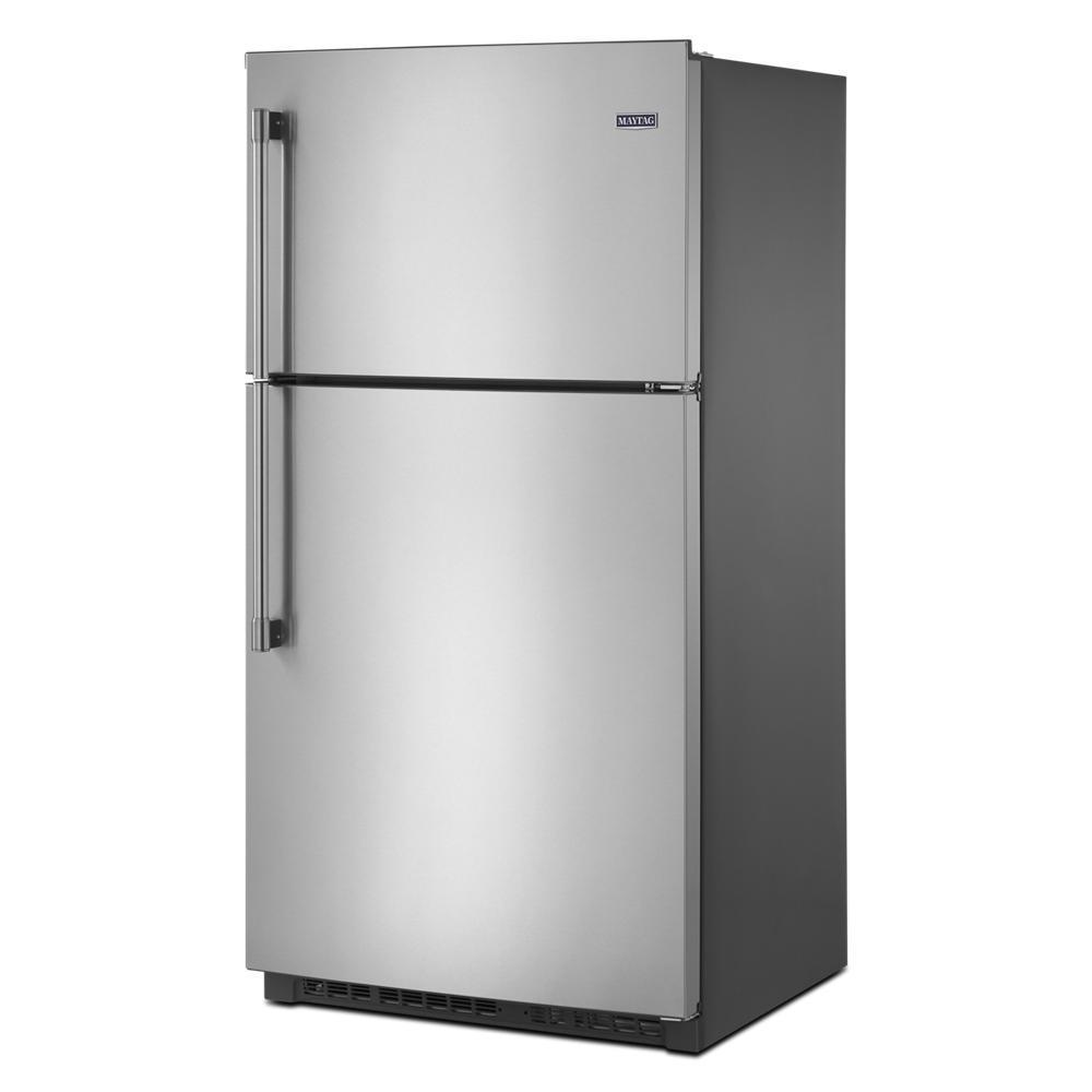 Maytag MRT711SMFZ 33-Inch Wide Top Freezer Refrigerator with EvenAir™ Cooling Tower- 21 Cu. Ft.