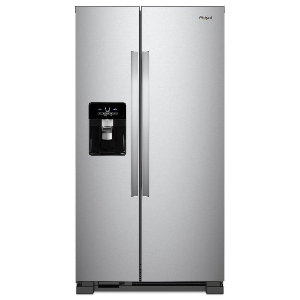 Whirlpool WRS325SDHZ 36-inch Wide Side-by-Side Refrigerator - 25 cu. ft.