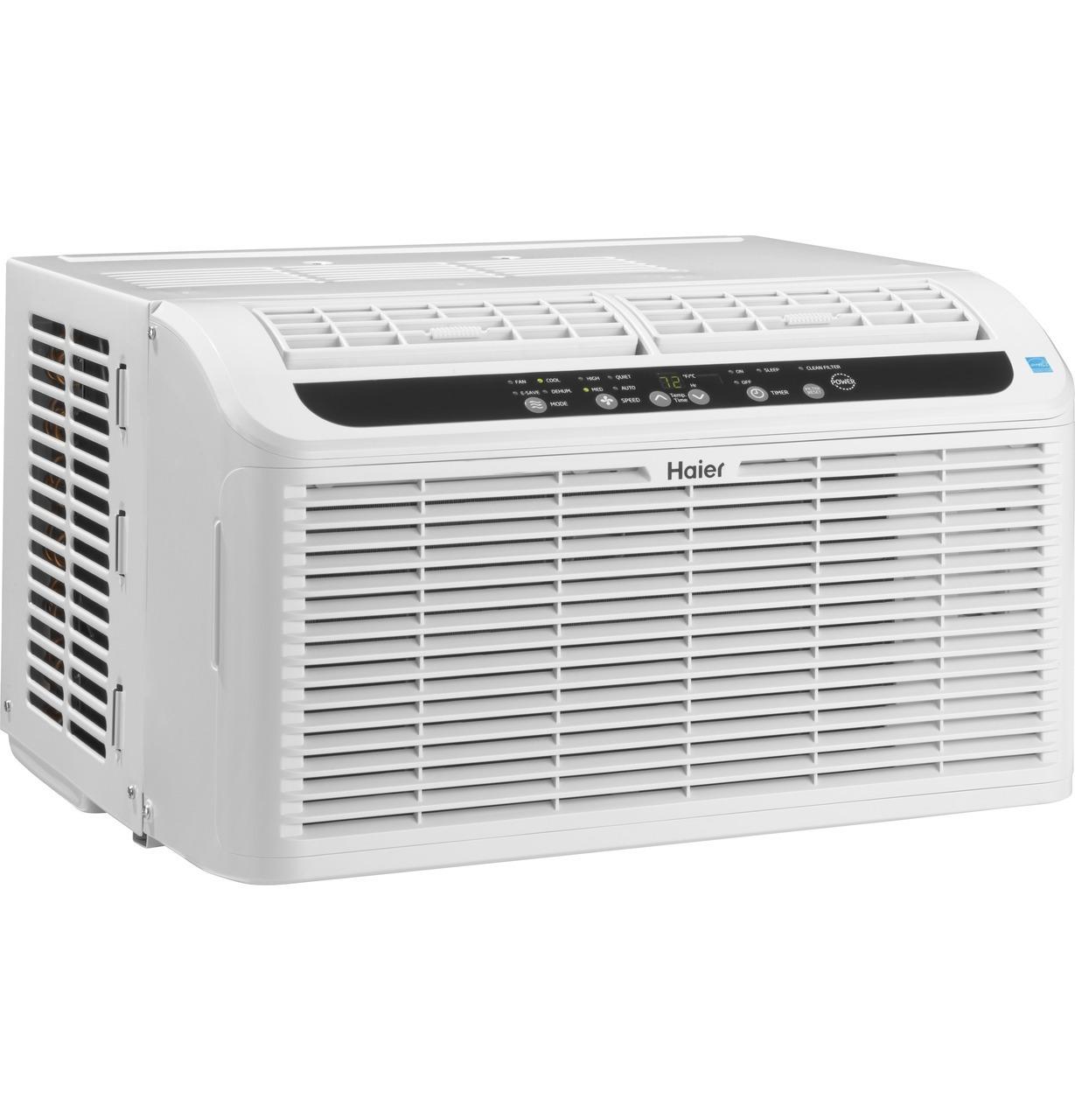 ESAQ406TZ Haier ENERGY STAR® 6,200 BTU Ultra Quiet Window Air Conditioner for Small Rooms up to 250 sq. ft.
