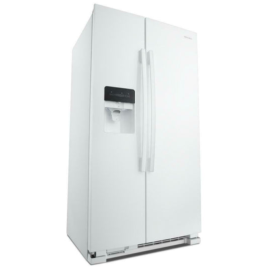 Amana ASI2575GRW 36-inch Wide Side-by-Side Refrigerator with Dual Pad External Ice and Water Dispenser - 25 Cu. Ft.