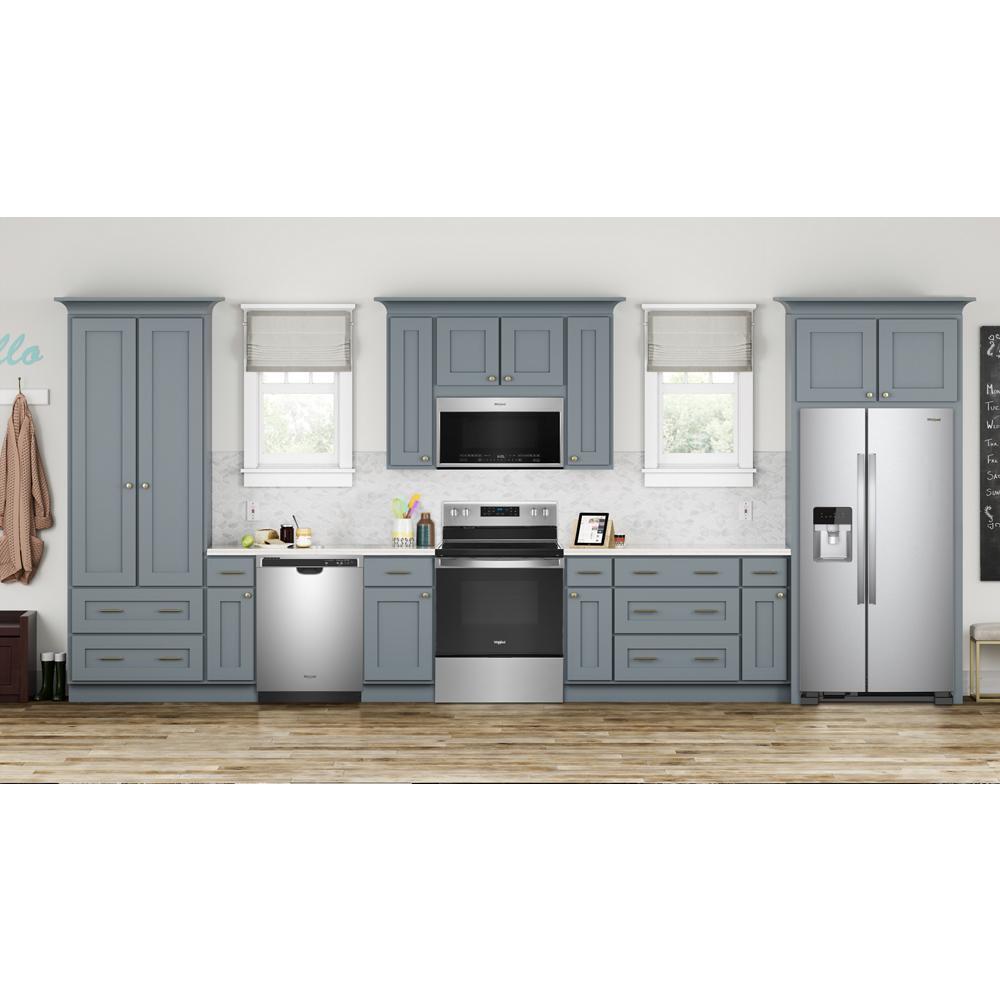 Whirlpool WMH31017HZ 1.7 cu. ft. Microwave Hood Combination with Electronic Touch Controls