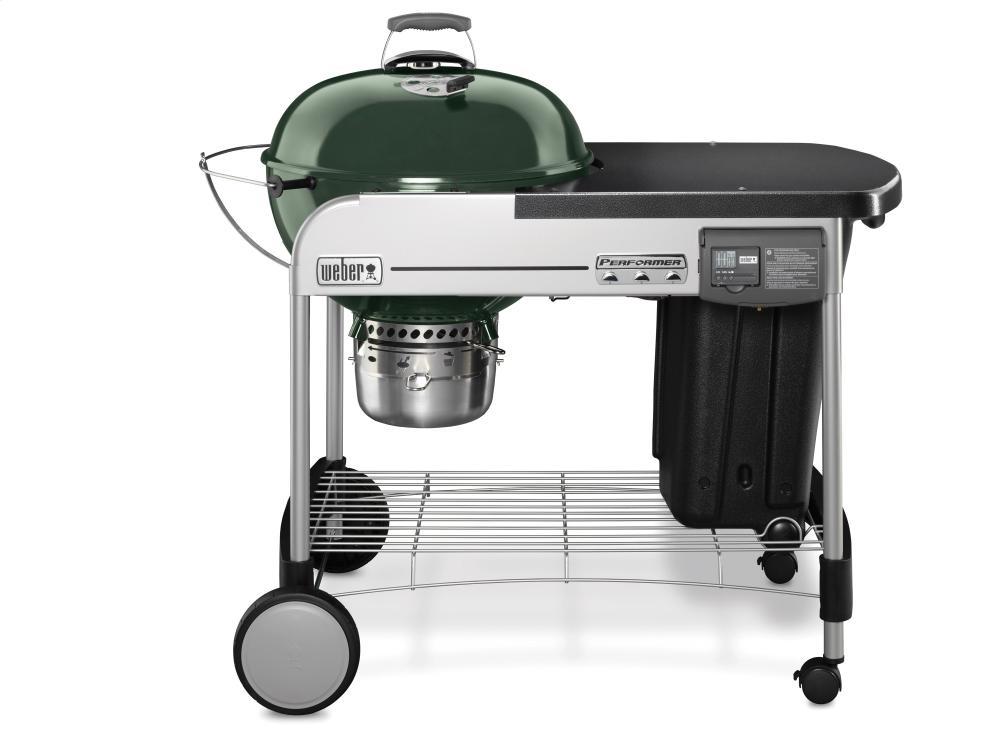 Weber Performer Deluxe Charcoal Grill 22" - Green