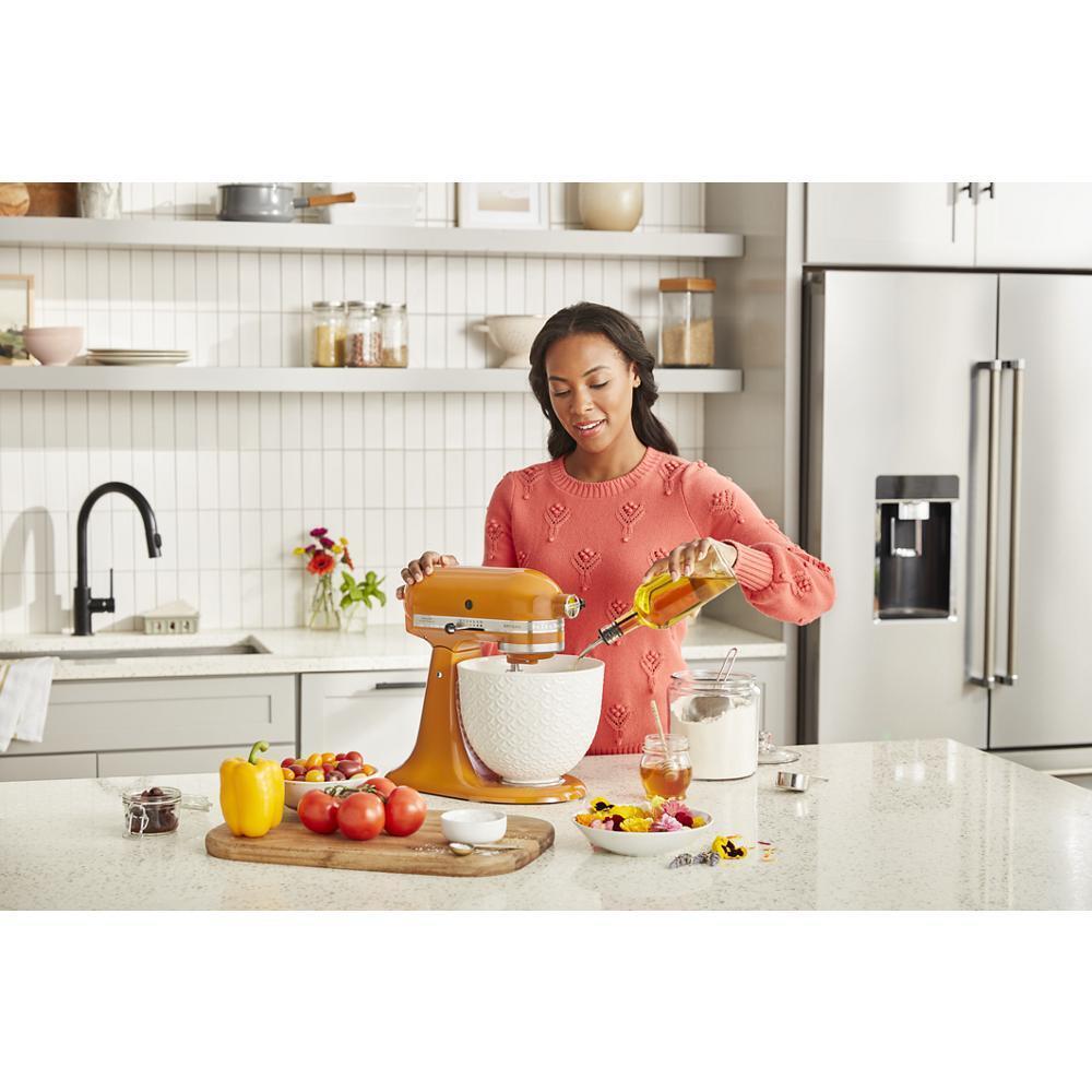 Kitchenaid KRFC704FPS 23.8 cu. ft. 36" Counter-Depth French Door Platinum Interior Refrigerator with PrintShield™ Finish