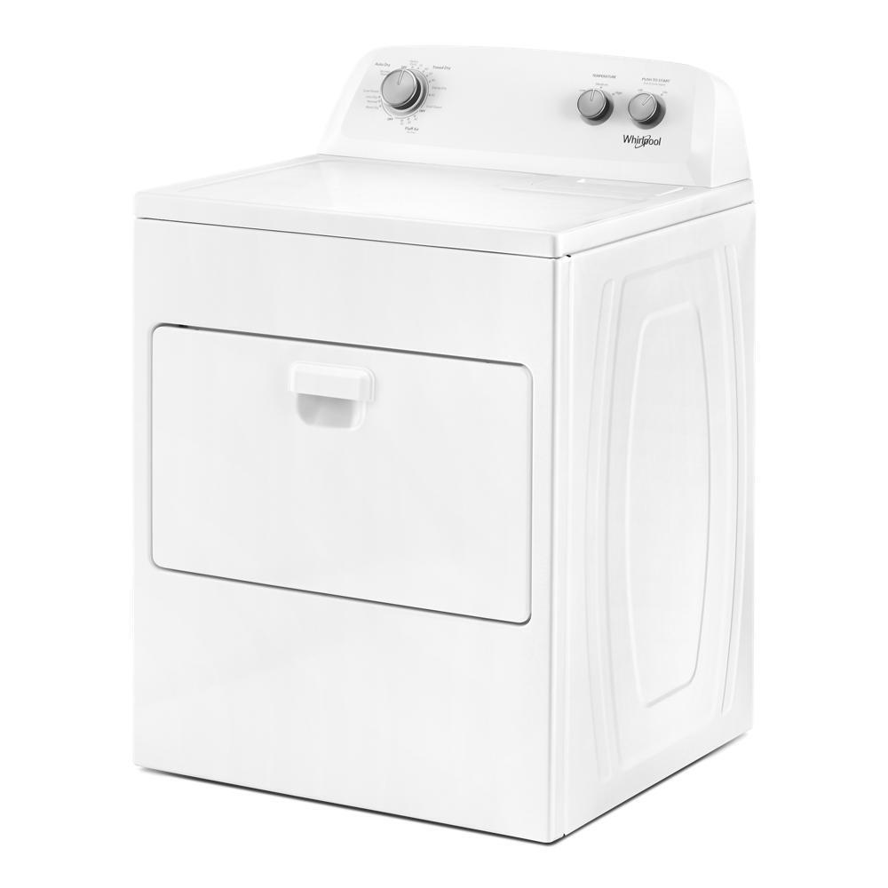 Whirlpool WED4850HW 7.0 cu. ft. Top Load Electric Dryer with AutoDry™ Drying System